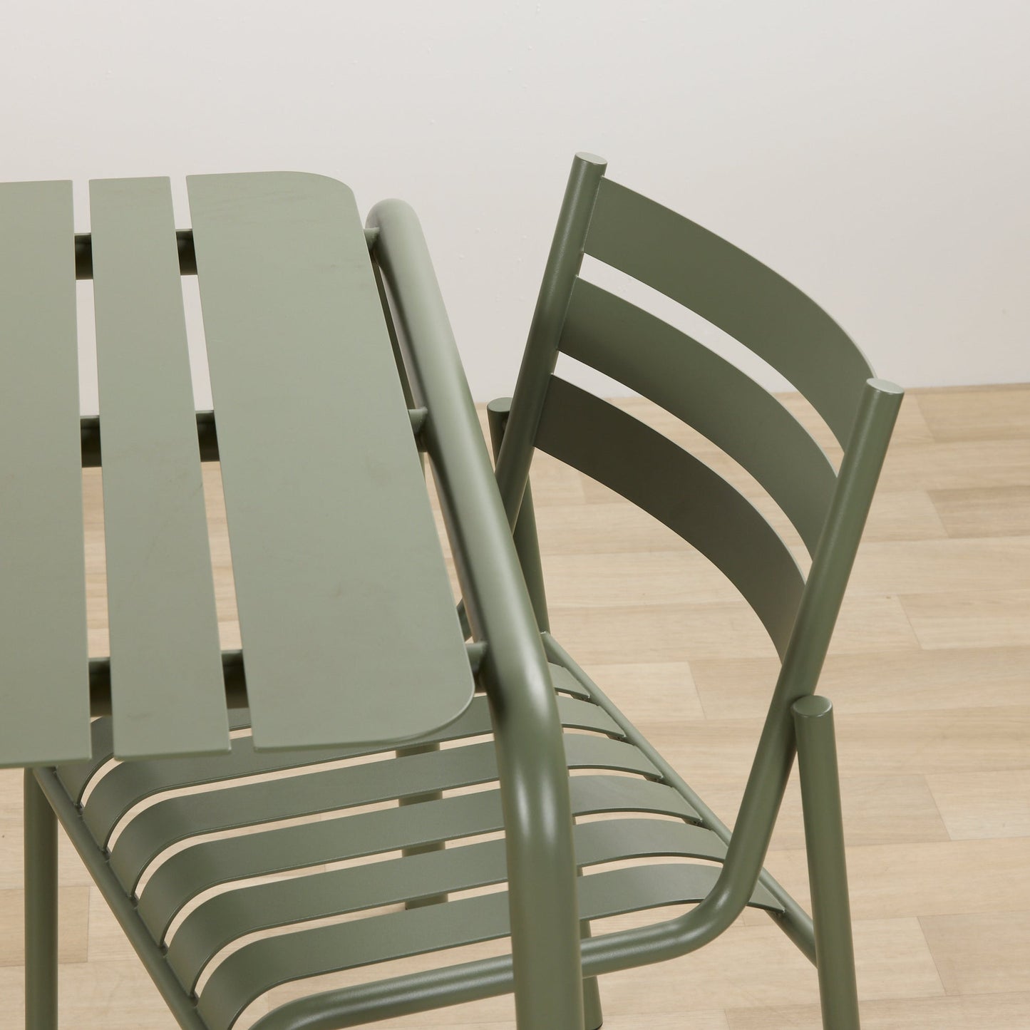 Chaise de salle à manger Santora - Verte