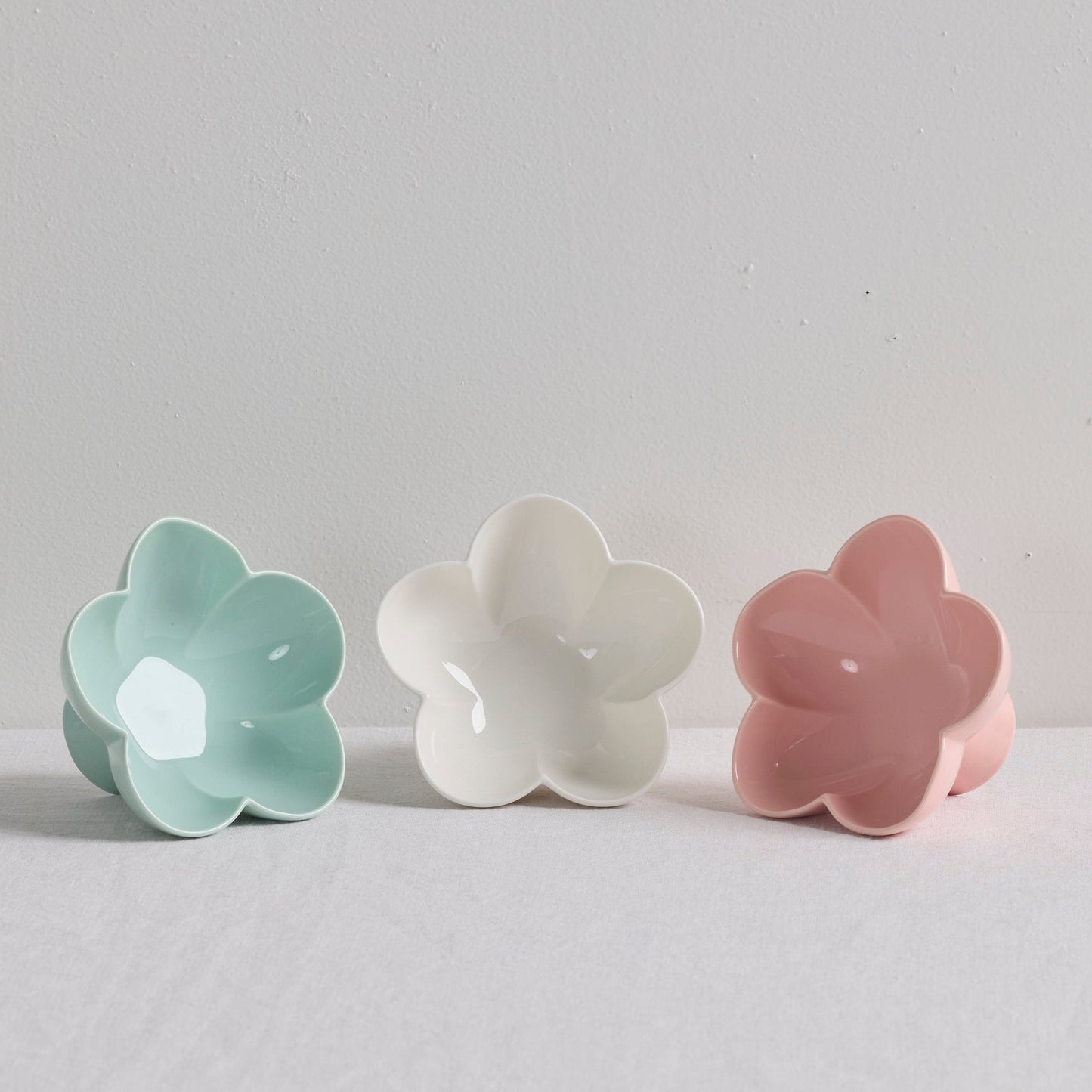 Bol sur pied Fleur - Œuf de canard