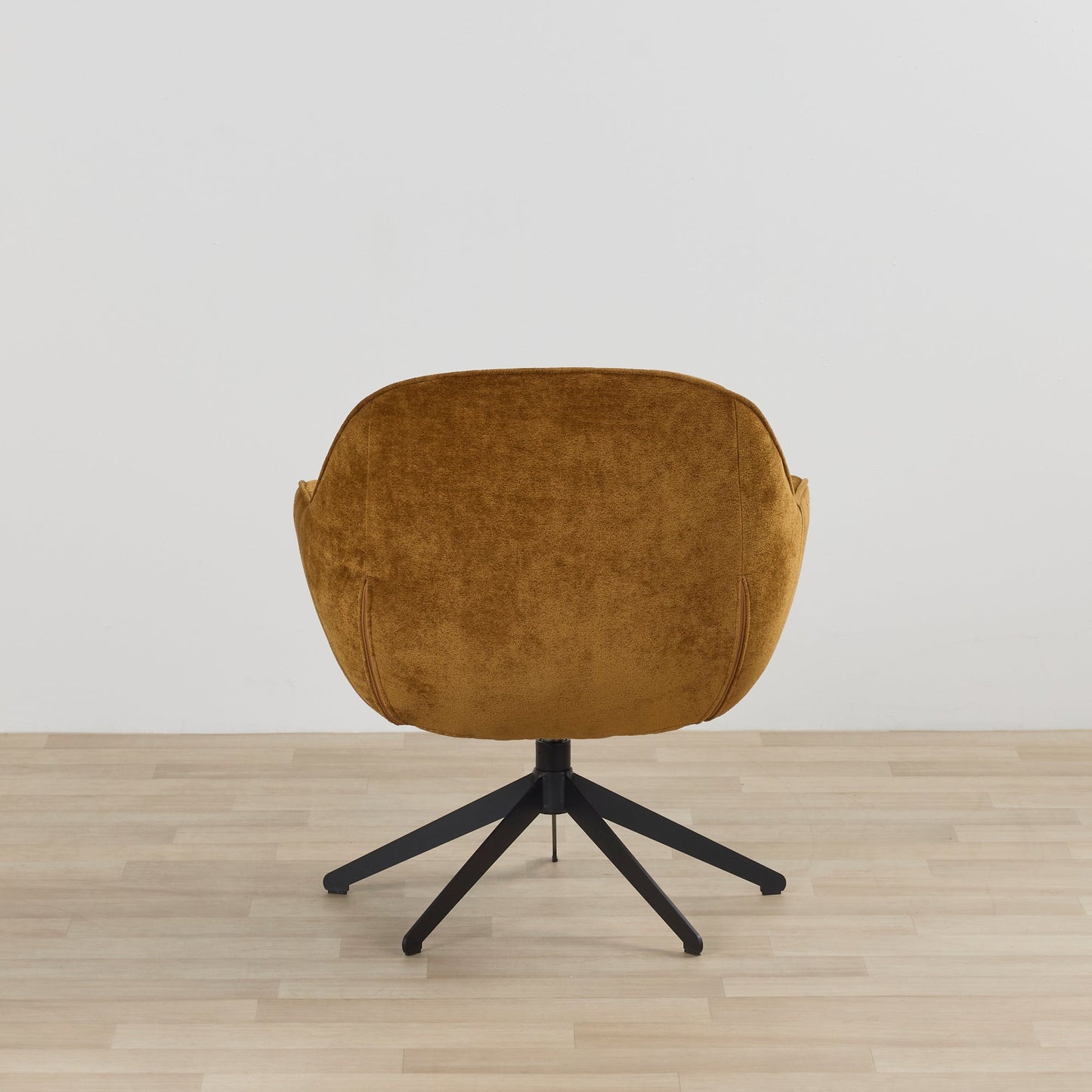 Fauteuil pivotant Brynn - Vieil or