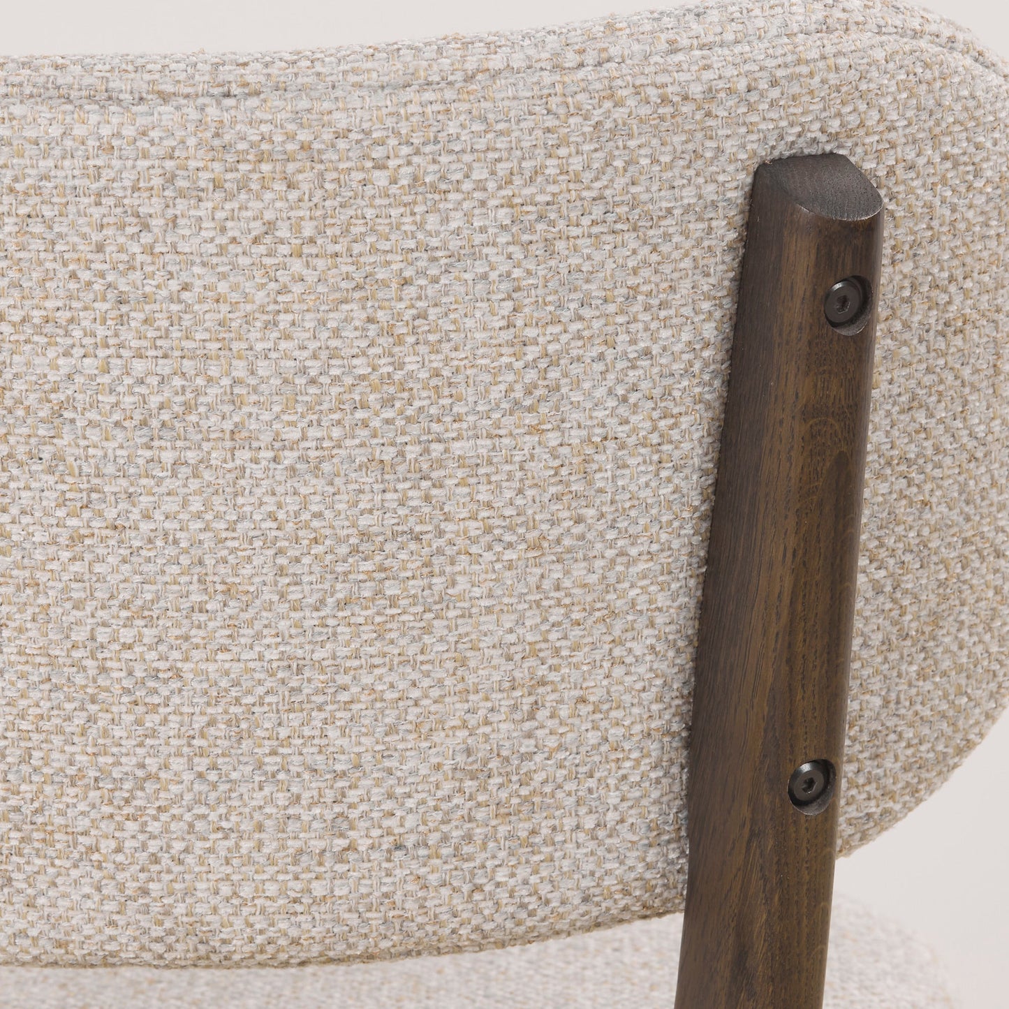 Chaise de salle à manger Briar - Espresso/Avoine