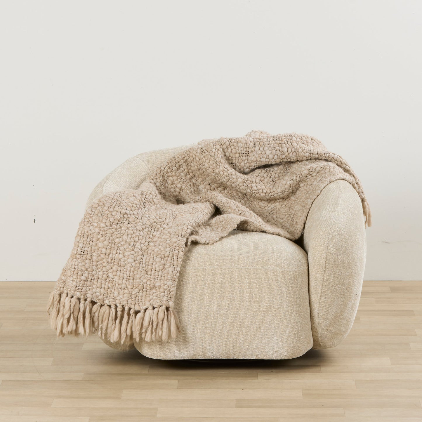 Couverture Aura Weave - Avoine