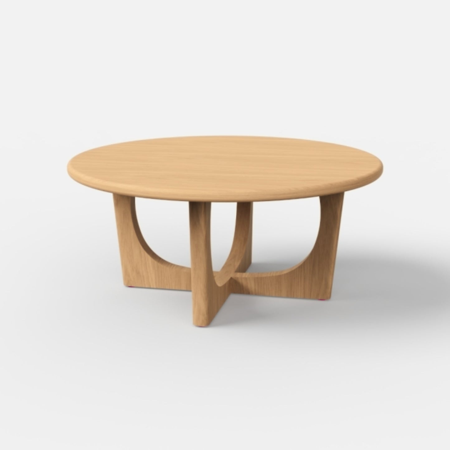 Table basse ronde Samson - Chêne