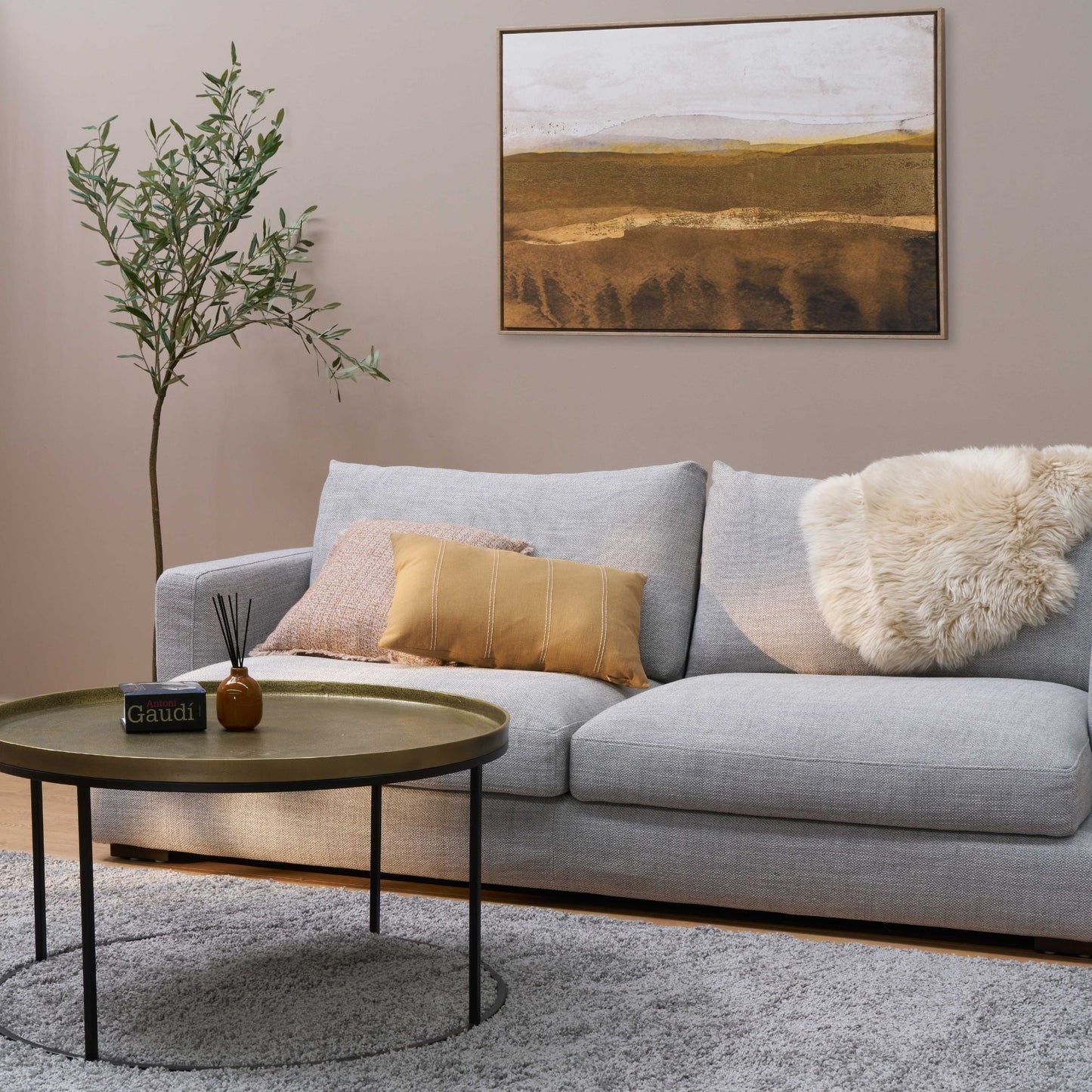 Table basse Forge - Vieil Or