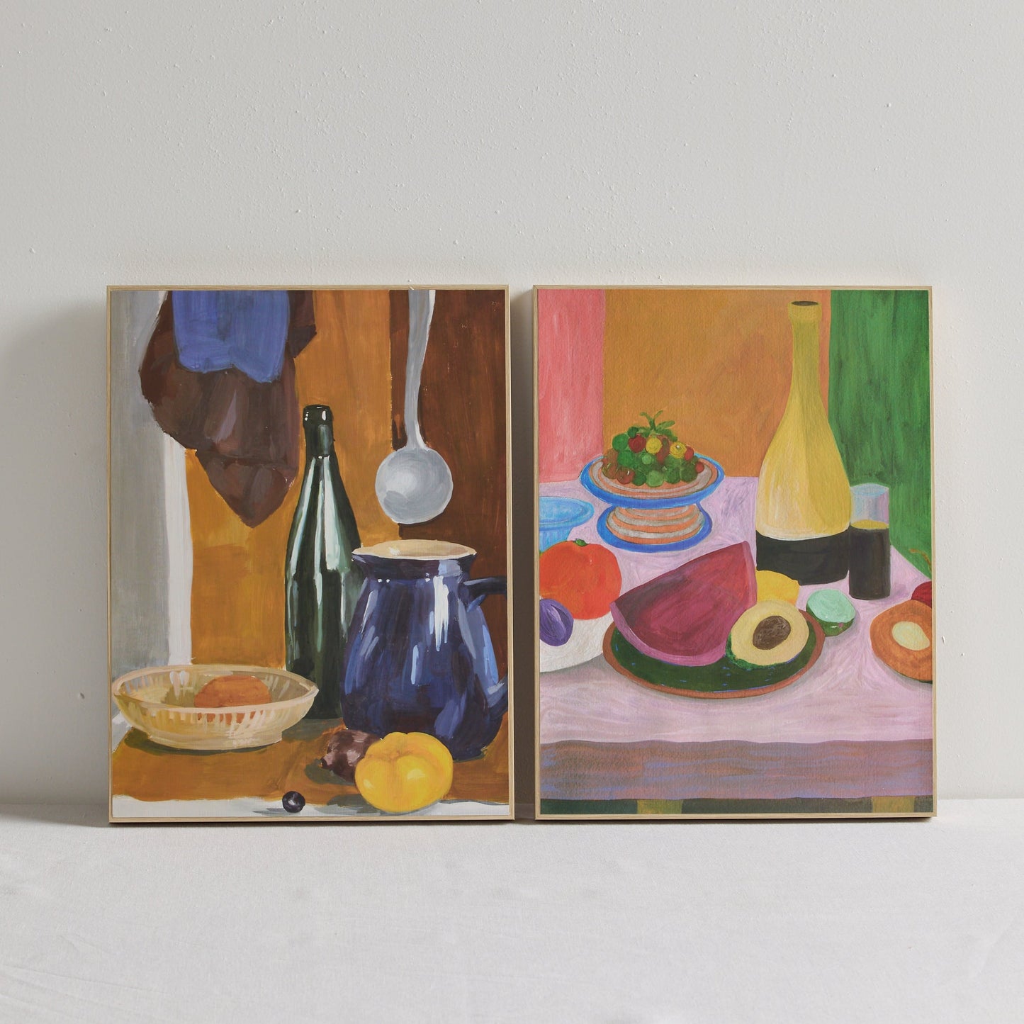 Impression de fruits et de vin