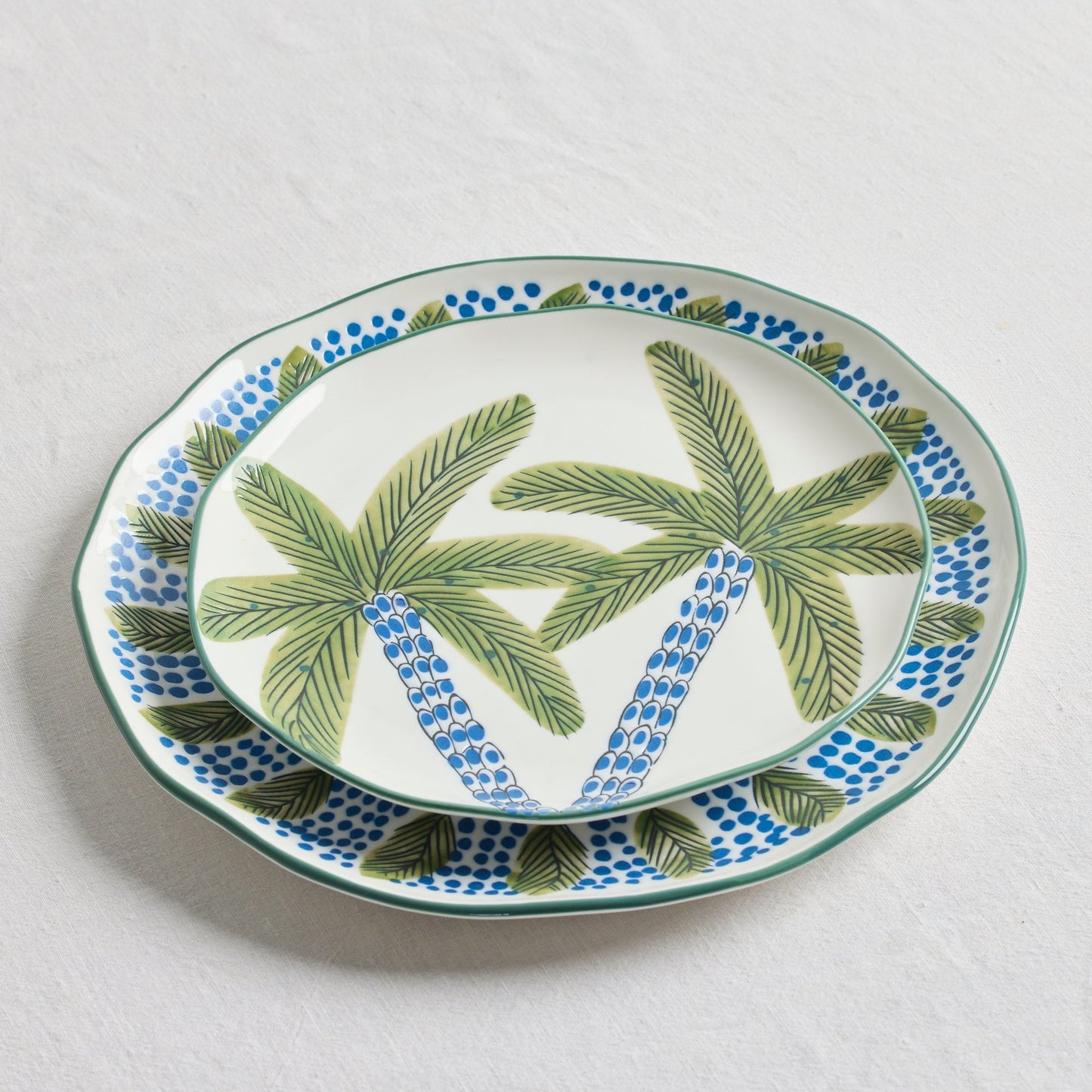 Assiette Good Vibes - Dots