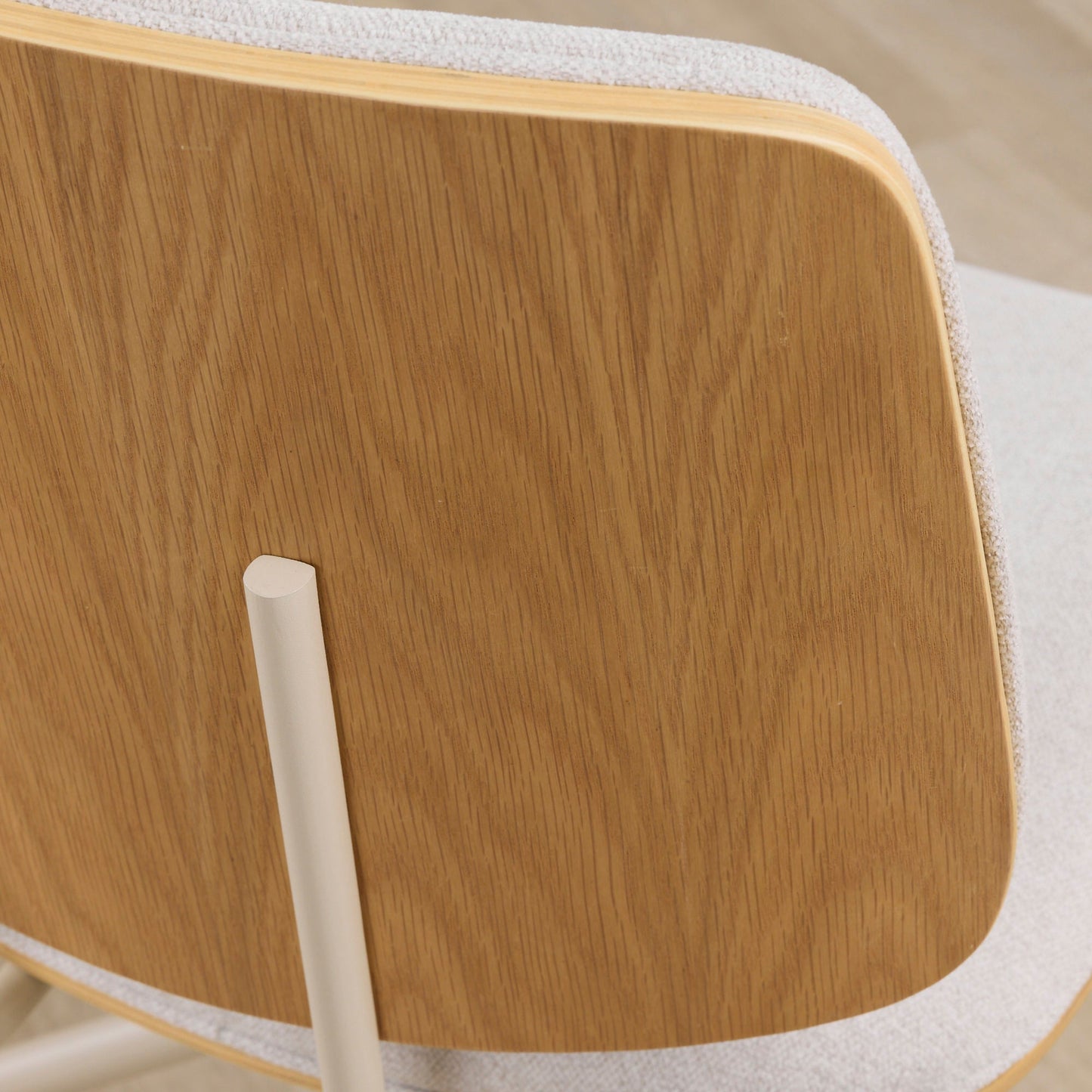 Chaise de salle à manger pivotante Hinton - Gris/Beige