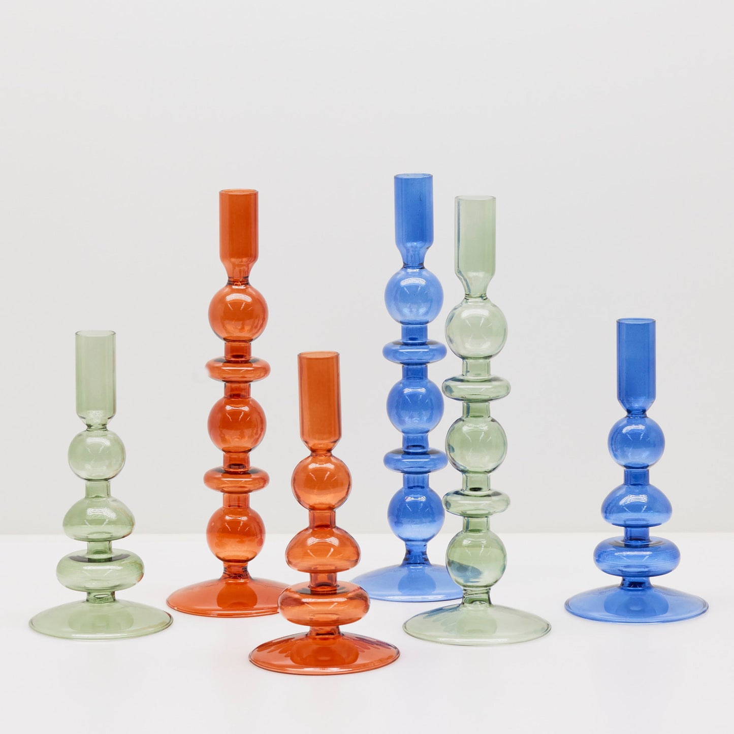 Bougeoir Corben - Bleu - Moyen