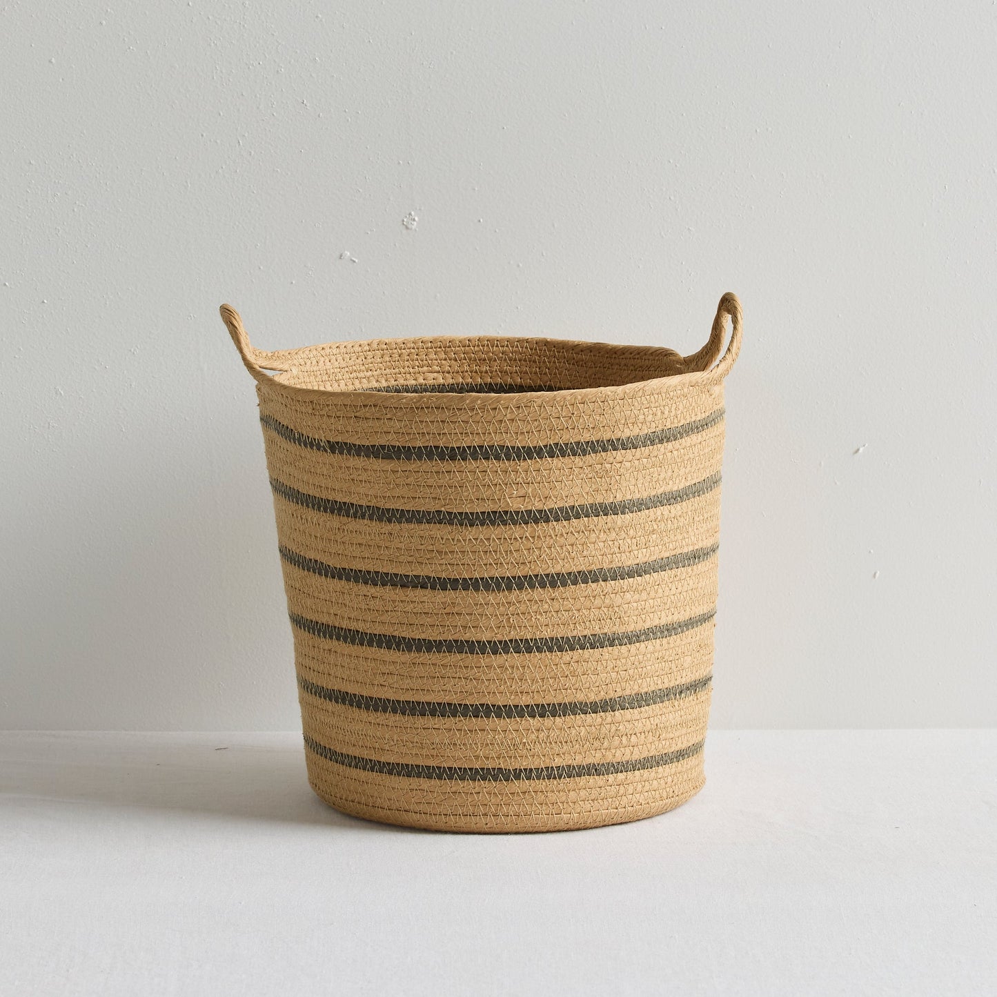 Panier Beren - Grand - Naturel/Marron