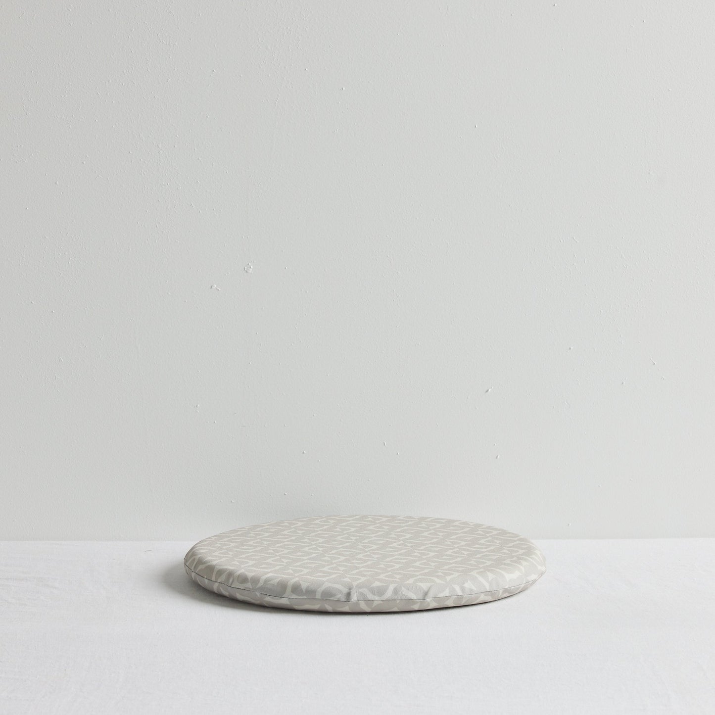 Coussin de siège d'extérieur rond Tyler - Imprimé naturel