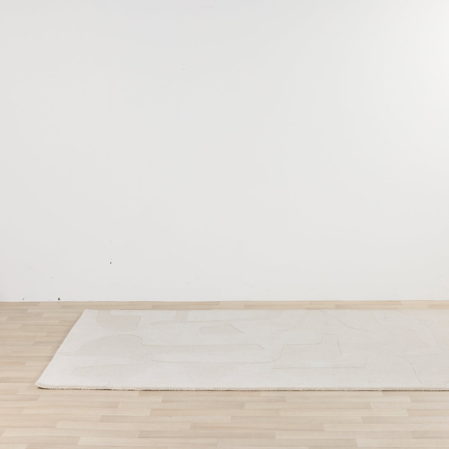 Tapis en laine Odin - Ivoire - 300 cm