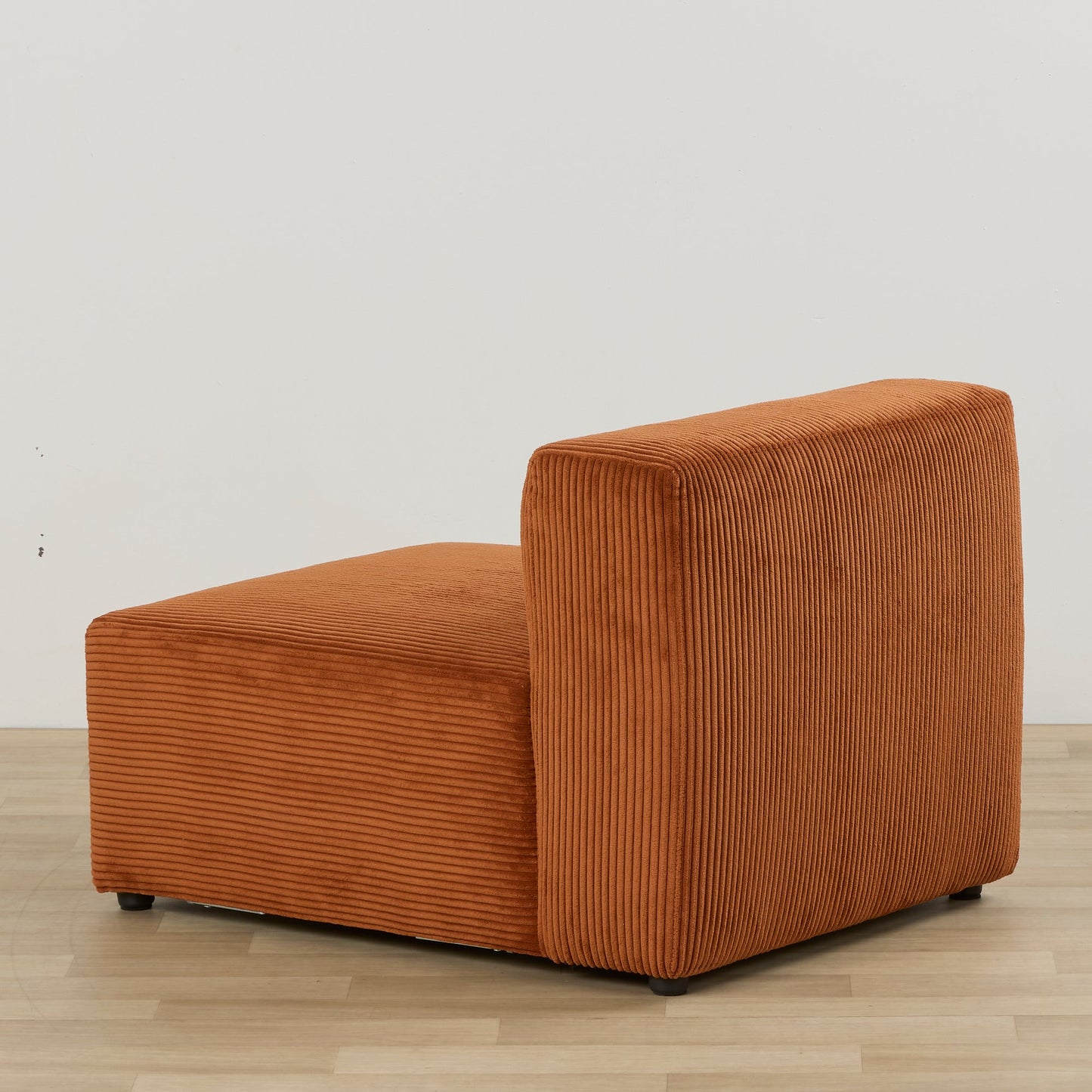 Finnian 1 place sans accoudoirs - Orange brûlé