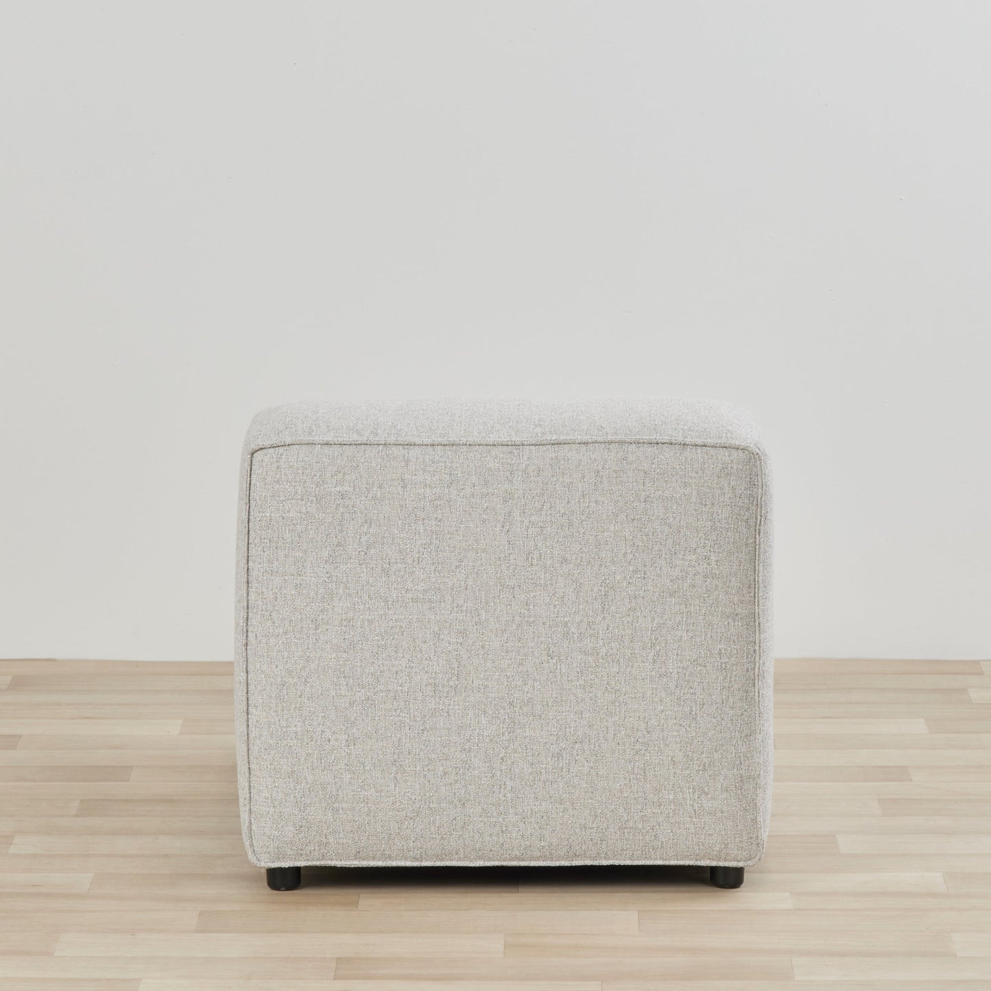 Fauteuil modulaire Abbot sans accoudoirs, 1 place - Naturel