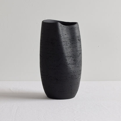 Vase irrégulier - Noir