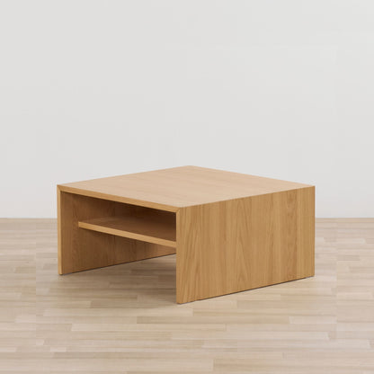 Table basse Cecil - Chêne - Carrée