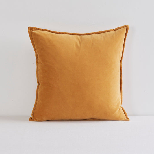 Coussin Hudson en velours - Souci - 50 x 50