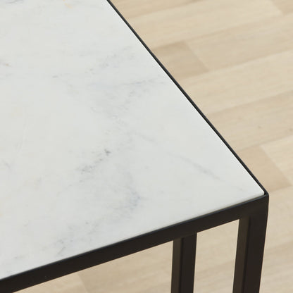 Table d'appoint flottante - Blanche