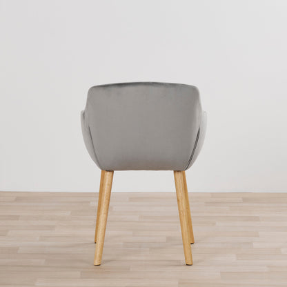 Chaise de salle à manger Moselle - Grise