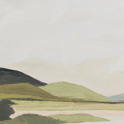 Œuvre d'art Nuage sur les collines