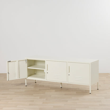 Casier à trois portes Irvine - Lait