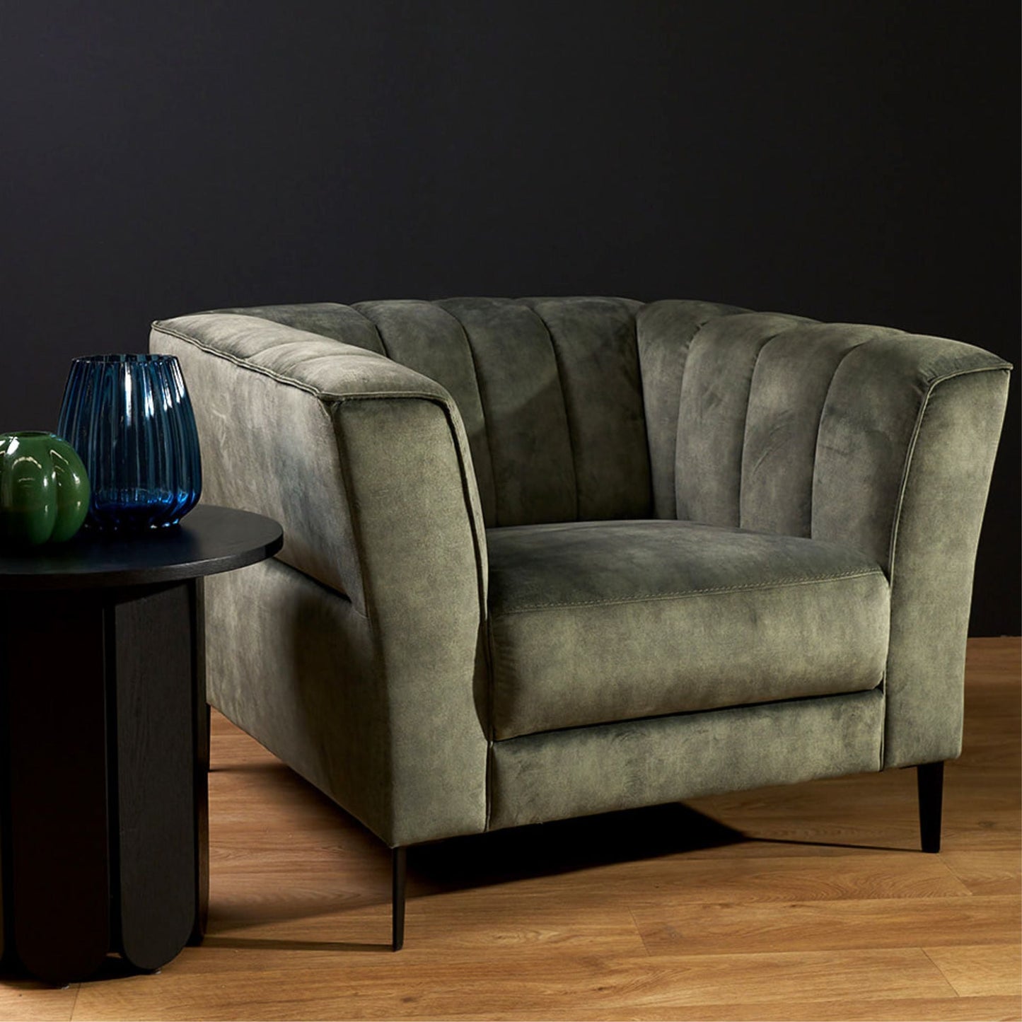 Fauteuil Fabian - Vert forêt