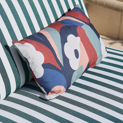 Coussin d'extérieur Cassia - 30 x 50 cm - Terre