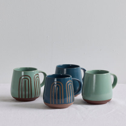 Mug Cherie à motif marin - Grand modèle