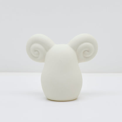 Ornement de mouflon d'Amérique - Os