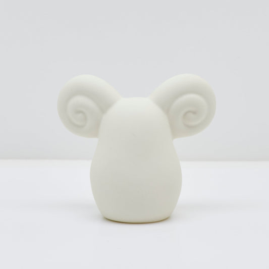 Ornement de mouflon d'Amérique - Os