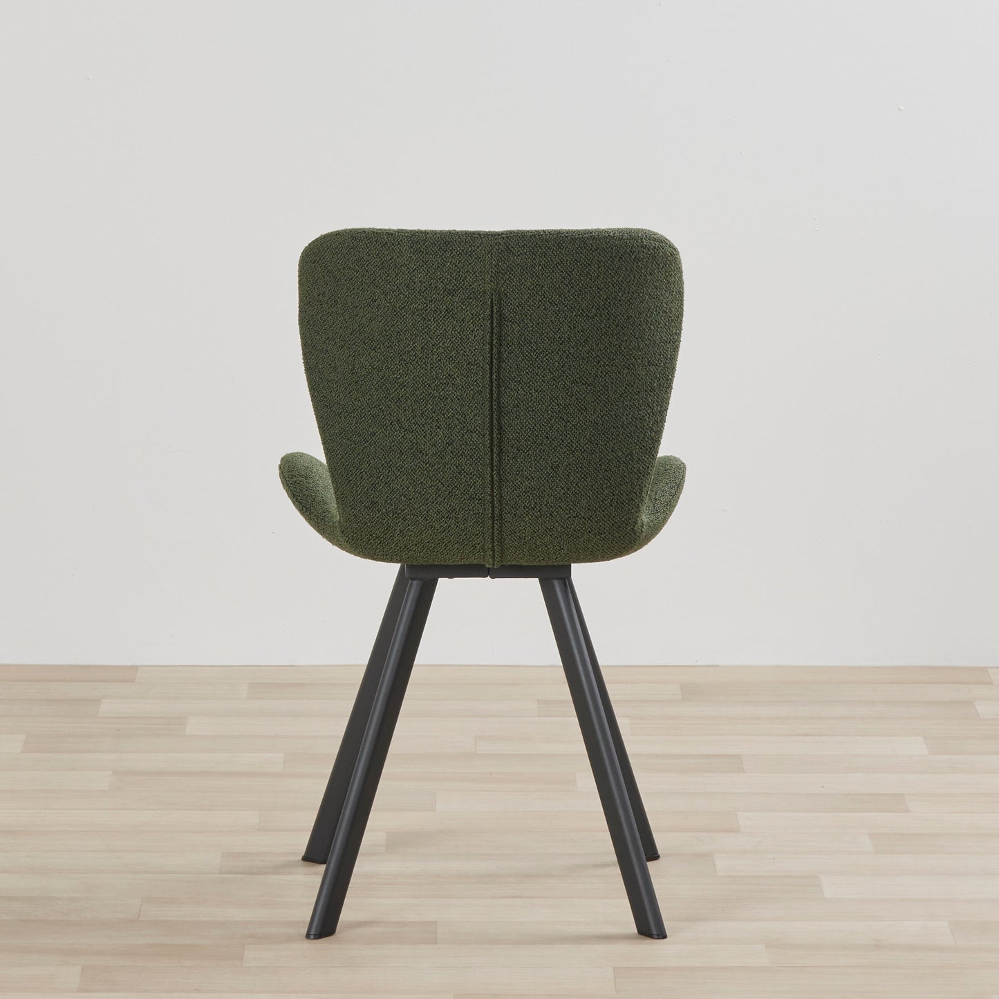 Chaise de salle à manger Sala - Noir/Vert