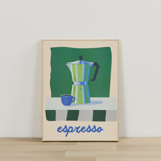 Impression pour machine à expresso