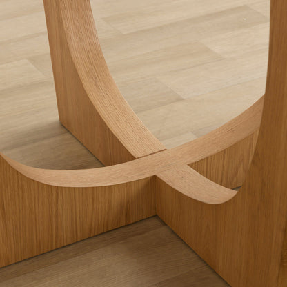 Table de salle à manger ronde Samson - Chêne