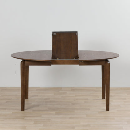 Table de salle à manger ronde Ella - Frêne fumé