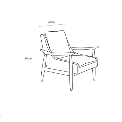 Fauteuil Fergus - Lichen