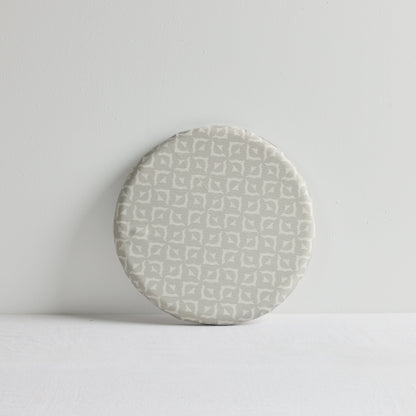 Coussin de siège d'extérieur rond Tyler - Imprimé naturel