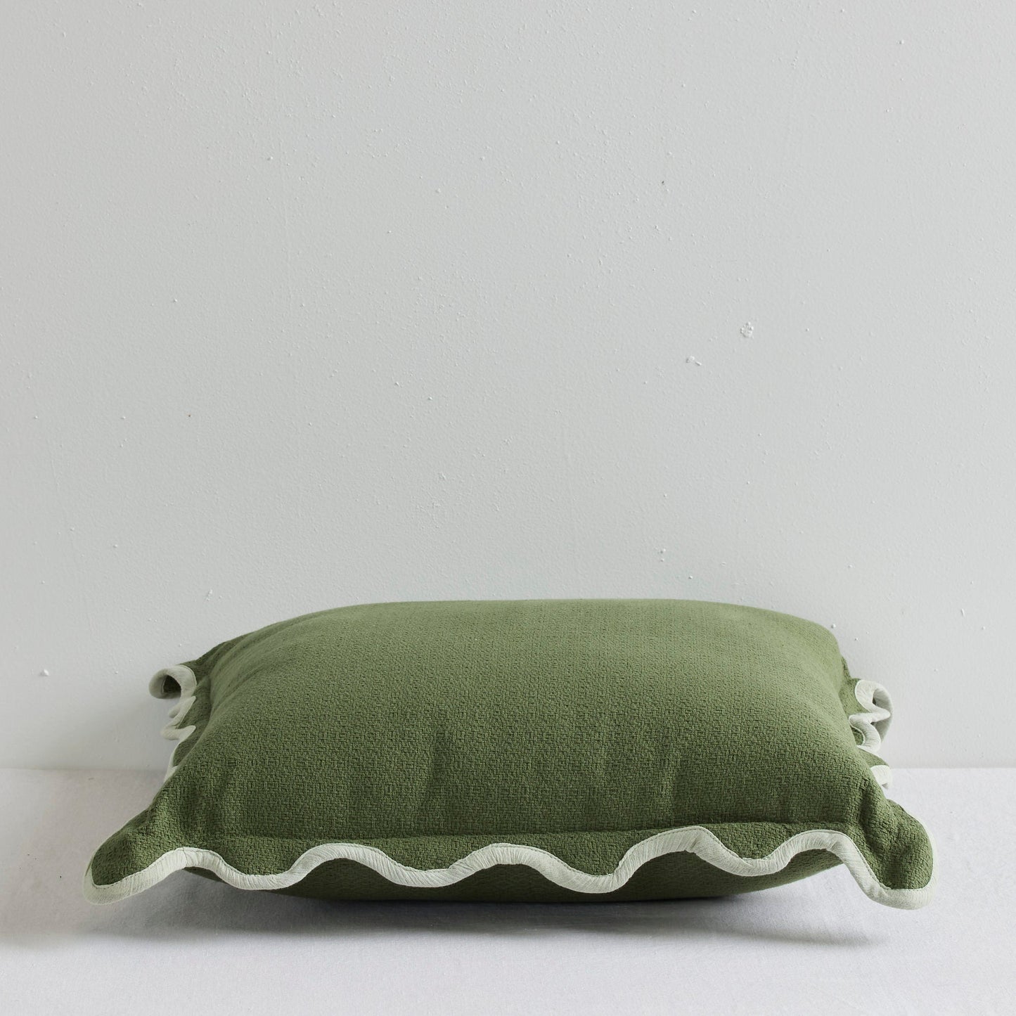 Coussin perle - Vert moyen/Menthe - 50x50cm