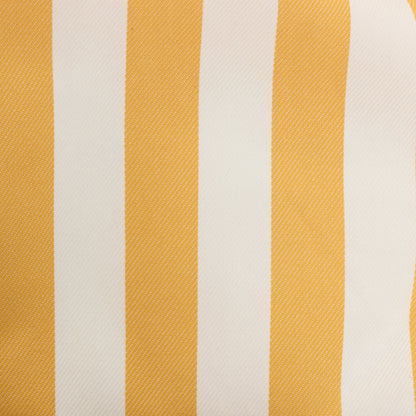 Housse de pouf Reef - Rayures jaunes