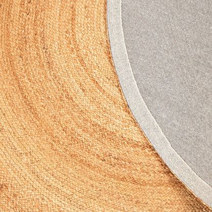 Tapis rond en jute Alder - Naturel - 250 cm