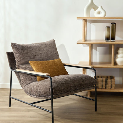 Fauteuil Pallini - Chocolat