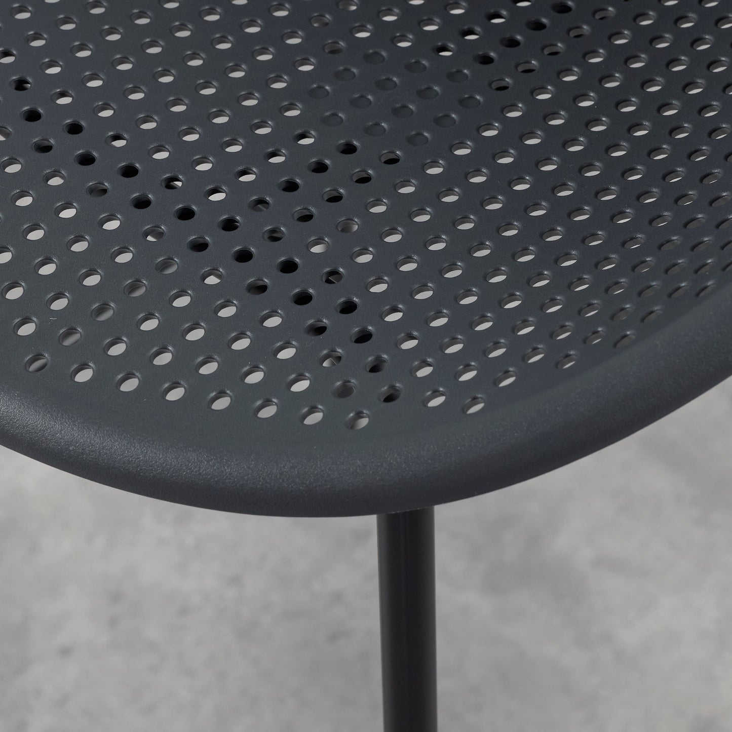 Tabouret de bar Skye - Noir/Gris