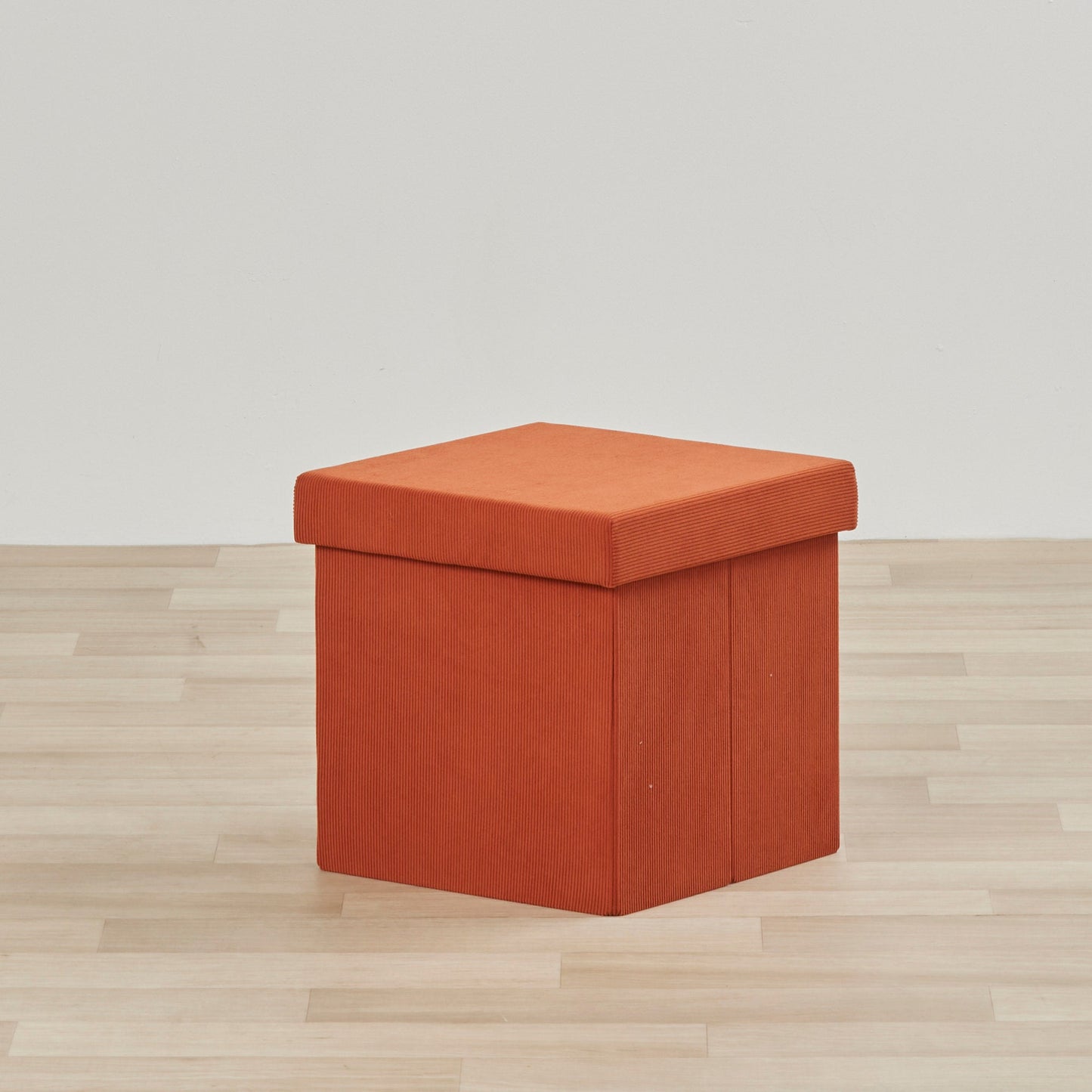 Pouf pliable Foldit - Petit - Orange brûlé