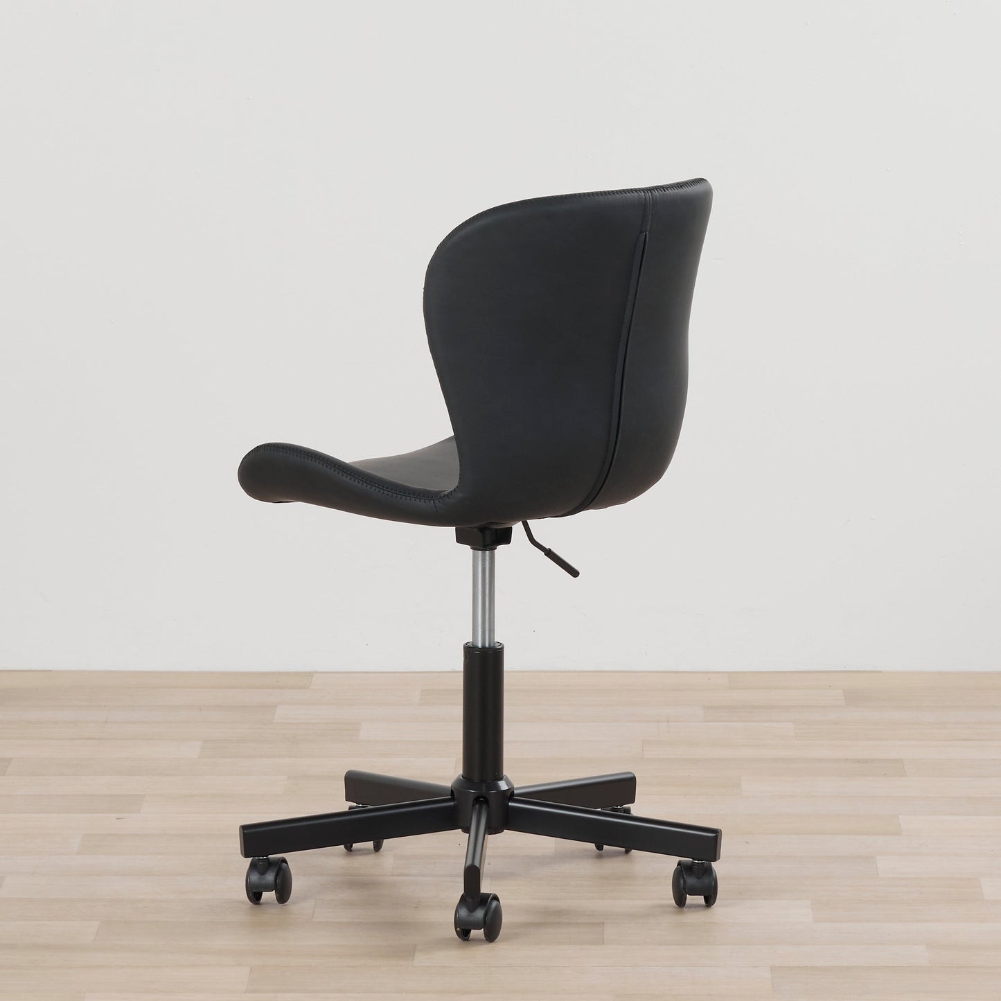 Chaise de bureau Sala PU - Noire