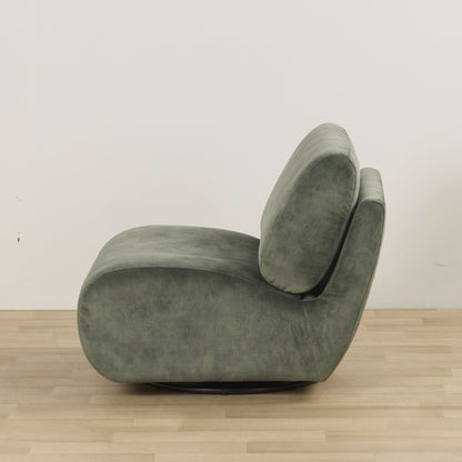 Fauteuil pivotant Sashka - Vert forêt