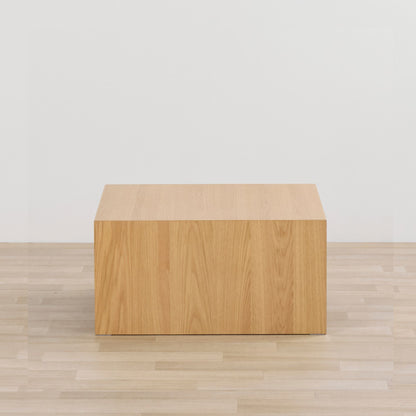 Table basse Cecil - Chêne - Carrée