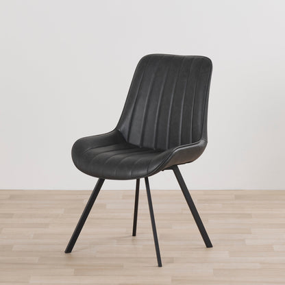 Chaise de salle à manger Tanner - Noire