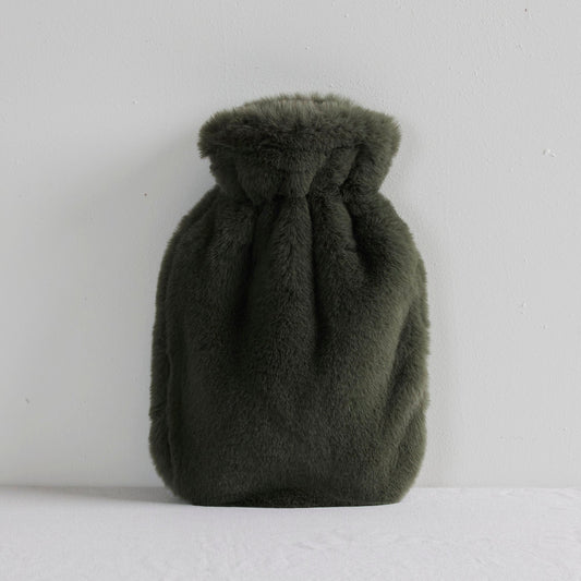 Housse douillette pour bouillotte - Fougère