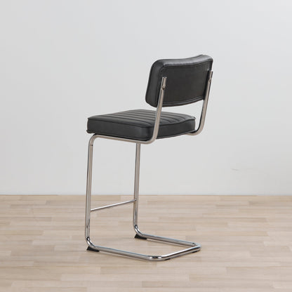 Tabouret de bar Barnaby - Gris anthracite