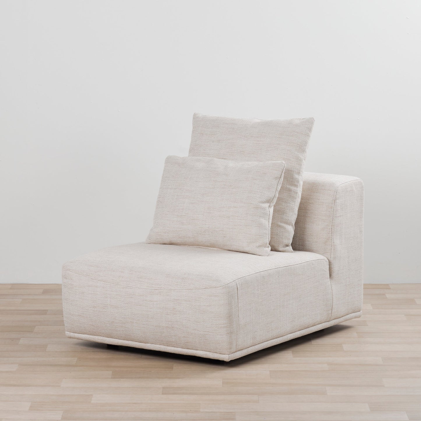 Canapé modulable Sabine 1 place - Naturel