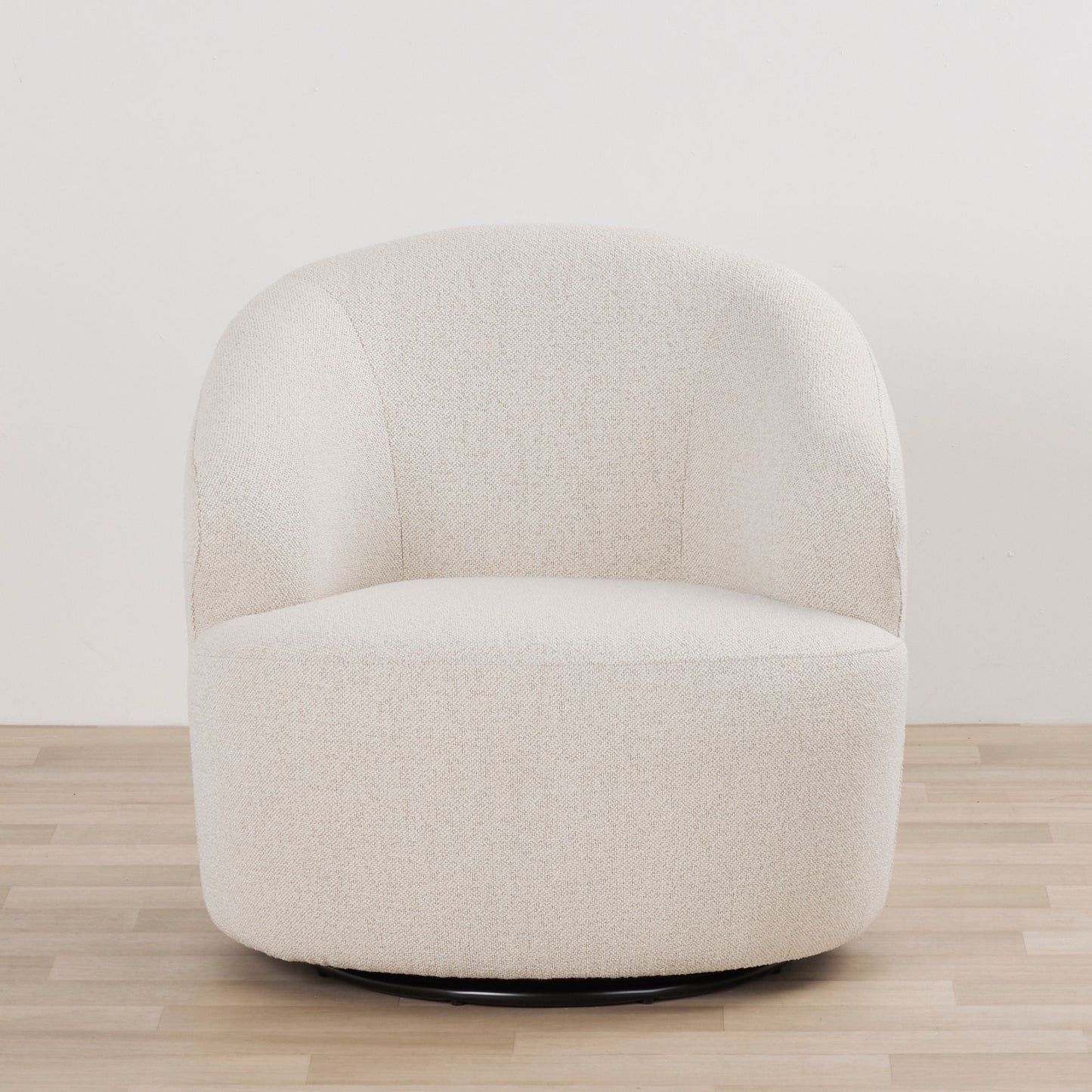 Fauteuil pivotant Lexie - Crème