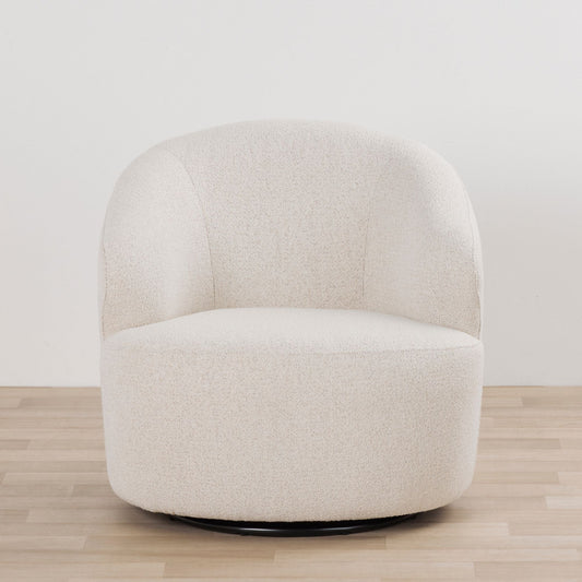 Fauteuil pivotant Lexie - Crème