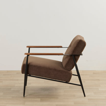 Fauteuil en marbre - Chocolat